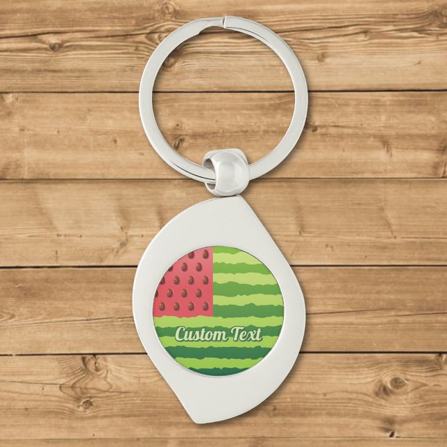 Watermelon Flag Key Ring (Creator Uploaded)