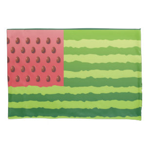 Watermelon Flag Pillowcase