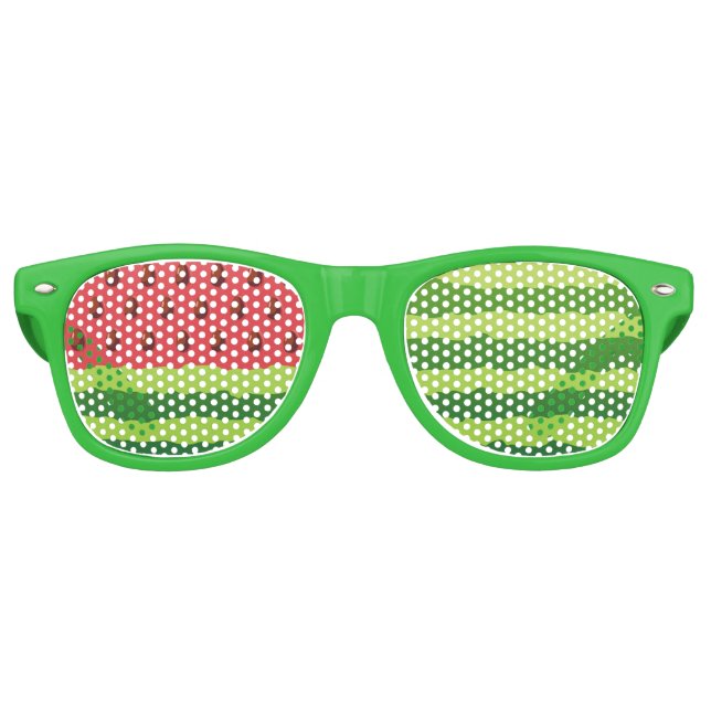 Watermelon Flag Retro Sunglasses (Front)