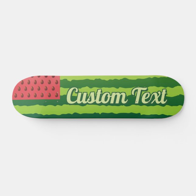 Watermelon Flag Skateboard (Horz)