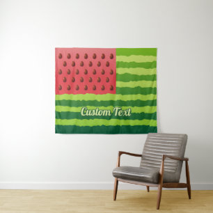 Watermelon Flag Tapestry