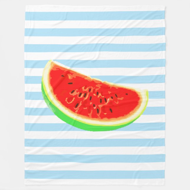 Watermelon Fleece Blanket (Front)