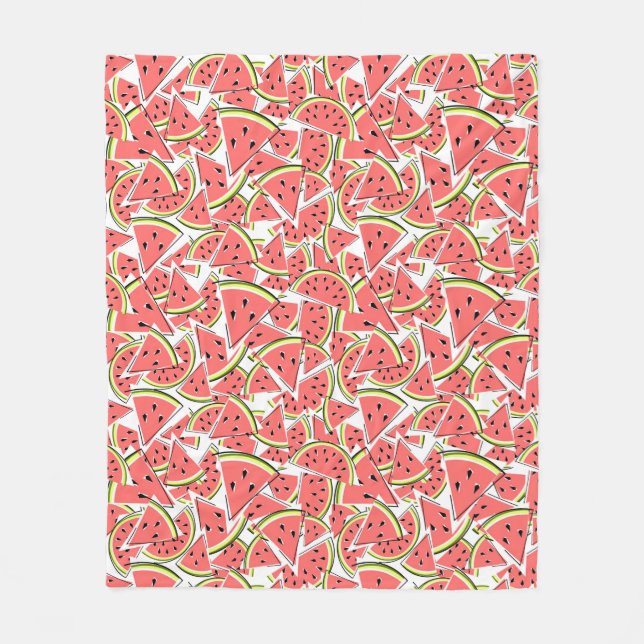 Watermelon Fleece Blanket (Front)