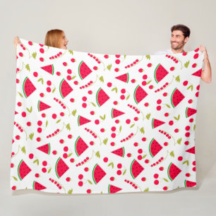 Watermelon Fleece Blanket
