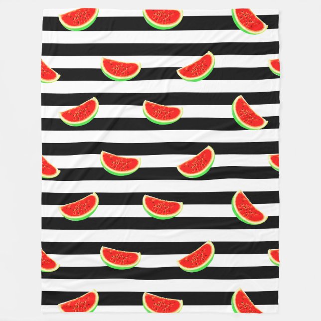 Watermelon Fleece Blanket (Front)