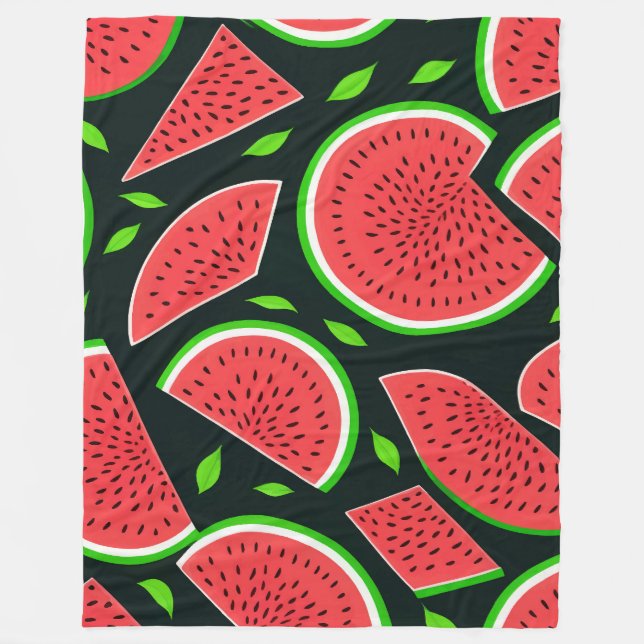 Watermelon Fleece Blanket (Front)