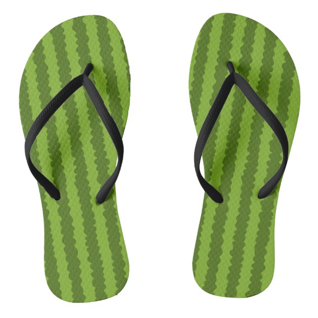 Watermelon Flip Flops (Footbed)