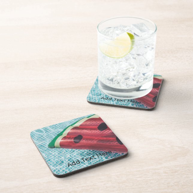 Watermelon Float in Swimming Pool Coaster (Right Side)