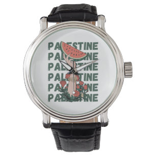 watermelon, flowers, and palestine text Repeat Watch