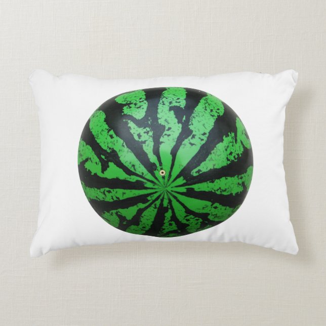 Watermelon Football / Soccer Ball Decorative Cushion (Front)