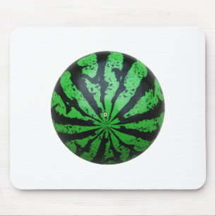 Watermelon Football / Soccer Ball Mouse Mat