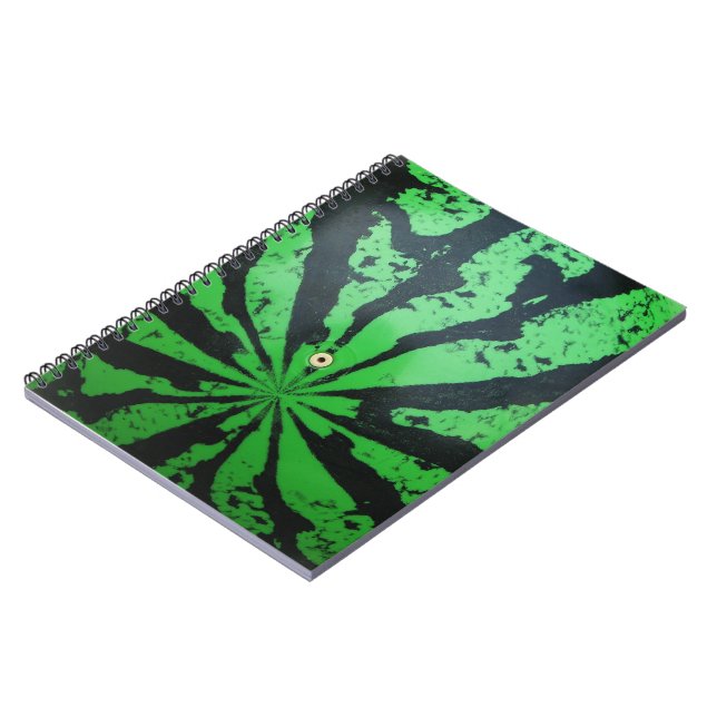Watermelon Football / Soccer Ball Notebook (Left Side)