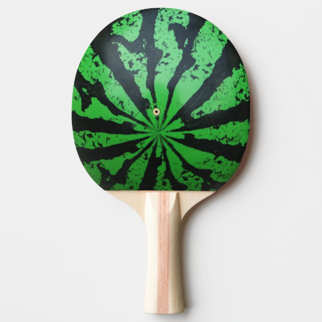Watermelon Football / Soccer Ball Ping Pong Paddle (Front)