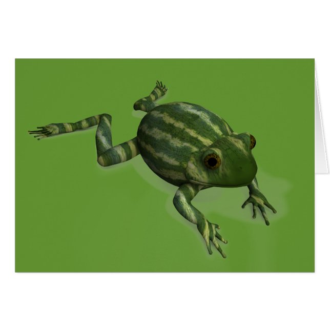 Watermelon Frog (Front Horizontal)