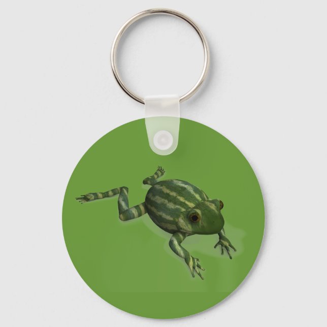 Watermelon Frog Key Ring (Front)