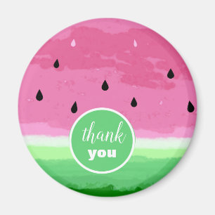 Watermelon fruit magnet