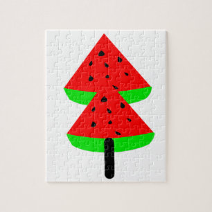 watermelon fruit tree jigsaw puzzle