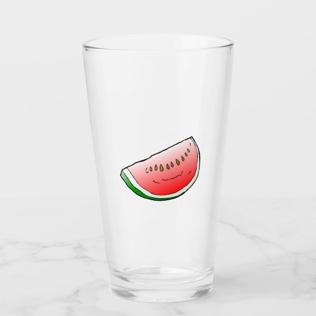 Watermelon Glass Tumblers (Front)