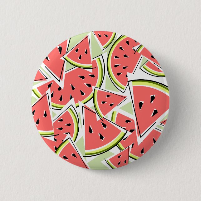 Watermelon Green button (Front)