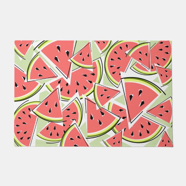 Watermelon Green Doormat (Front)