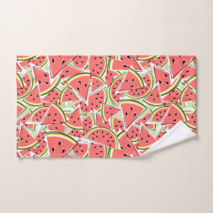 Watermelon Green Hand Towel