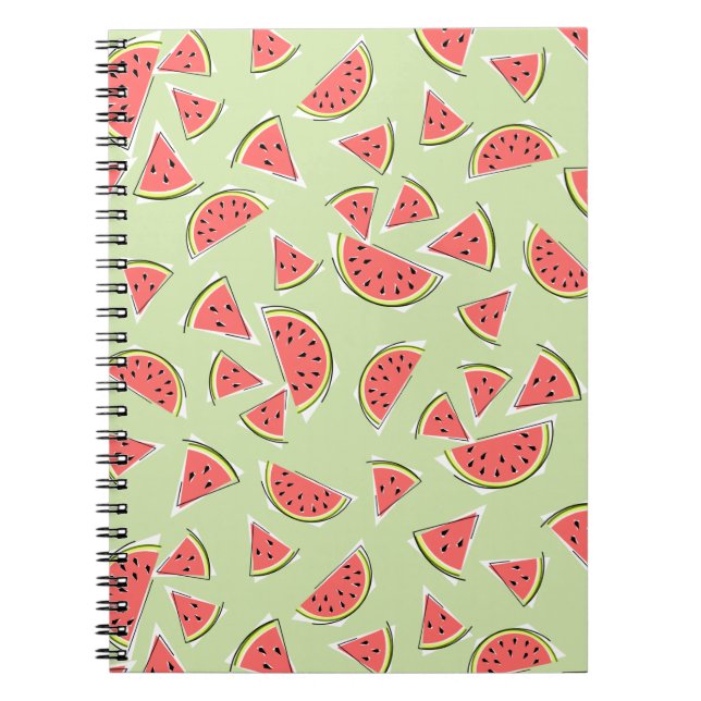 Watermelon Green Multi 2 Notebook (Front)