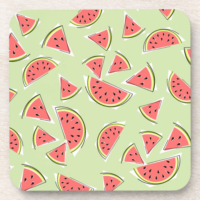 Watermelon Green Multi Coaster (Front)