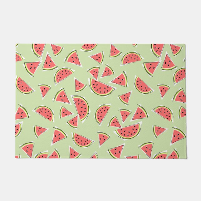 Watermelon Green Multi Doormat (Front)