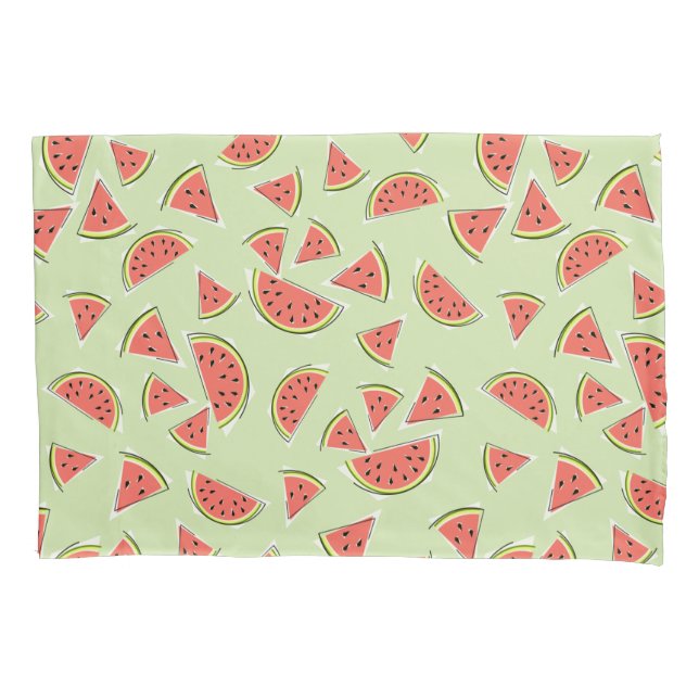 Watermelon Green Multi Pillowcase (Front)