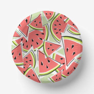 Watermelon Green Paper Plate