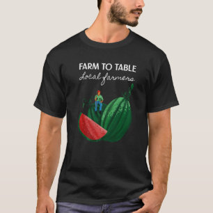 Watermelon  Grow My Own Vegetable Local Farmer T-Shirt