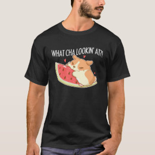 Watermelon Hamster Melon Food Rodent Pet Animal T-Shirt