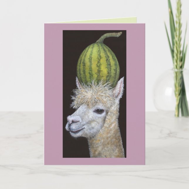 watermelon harvester card (Front)