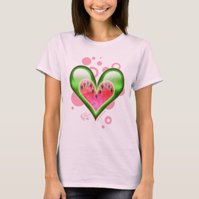 Watermelon Heart T-Shirt (Front)