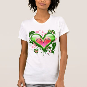Watermelon Heart (Version 2) T-Shirt