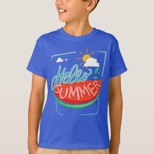 Watermelon Hello Summer T-Shirt