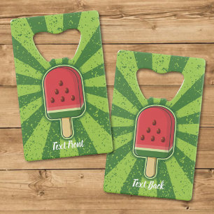 Watermelon Ice Cream Stick