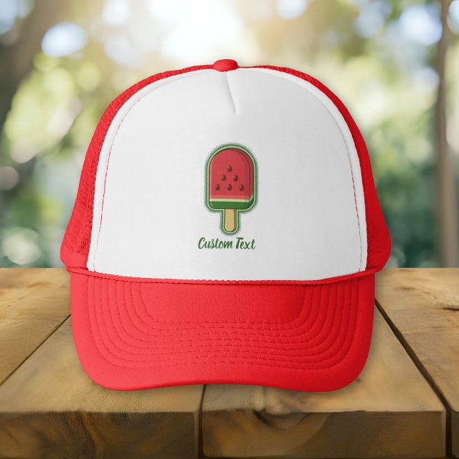 Watermelon Ice Cream Stick Trucker Hat (Creator Uploaded)