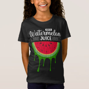 Watermelon Juice Funny Summer Fruit Lover Graphic T-Shirt