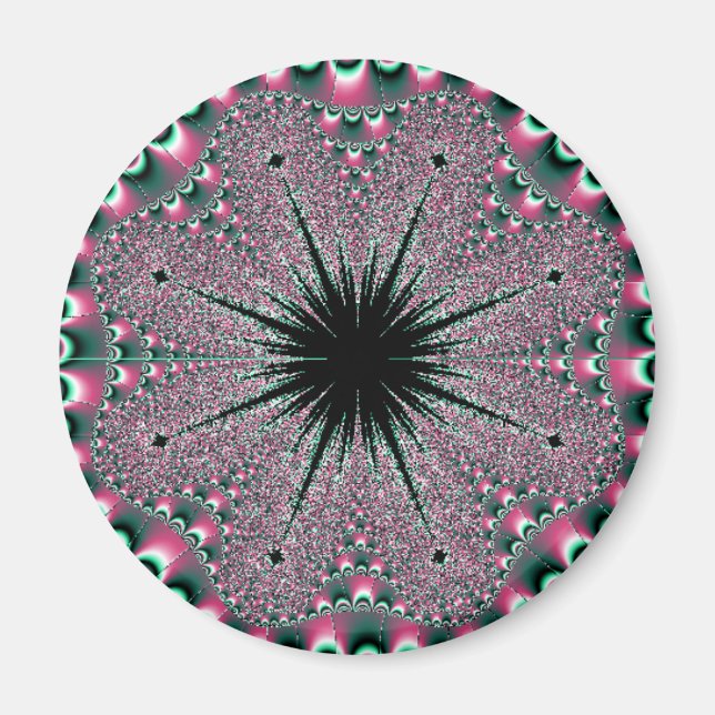 Watermelon Kaleidescope Magnet (Front)
