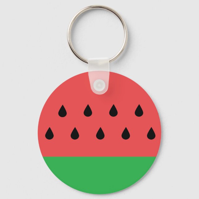 Watermelon Key Ring (Front)