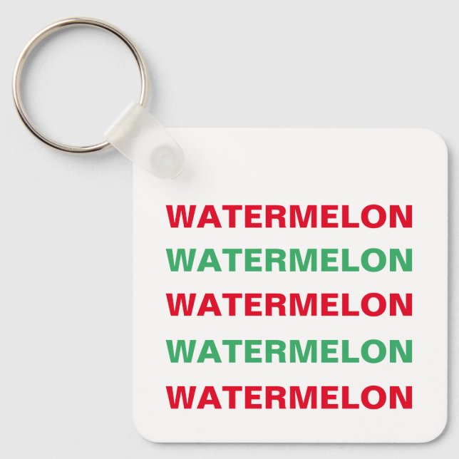 Watermelon  key ring (Front)