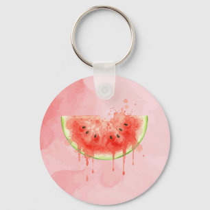 Watermelon Key Ring