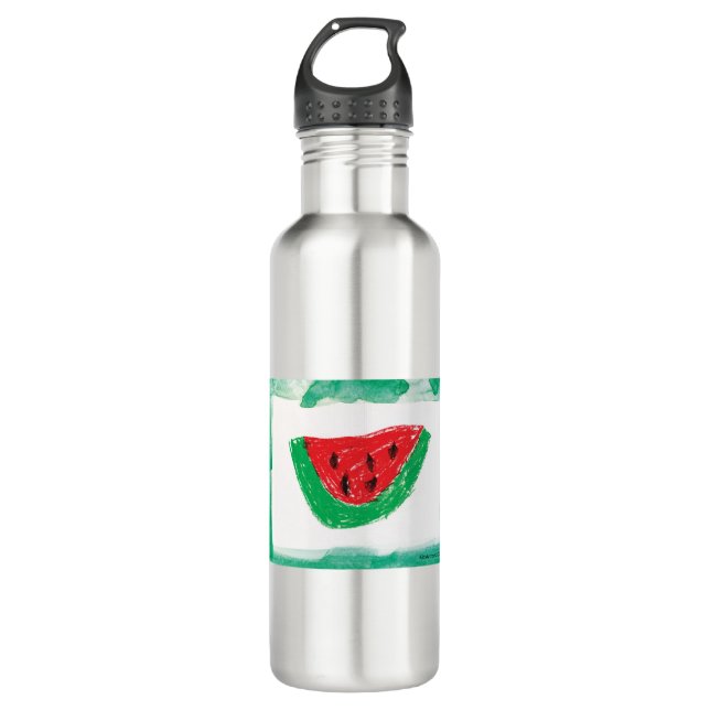 Watermelon - Kids Art for CHOC 710 Ml Water Bottle (Front)