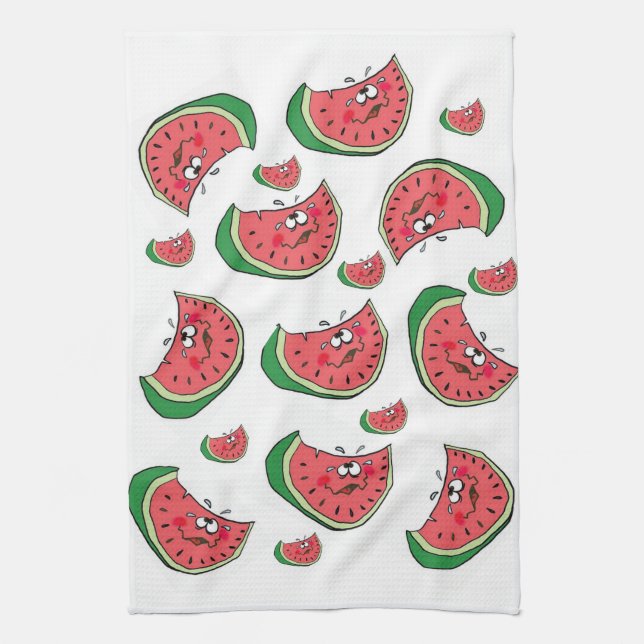 Watermelon Kitchen Hand Towel (Vertical)