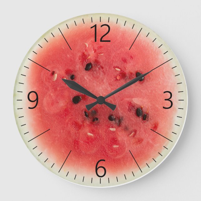 Watermelon Large Clock (Front)