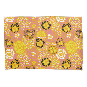 Watermelon Lemon Gold Pillowcase