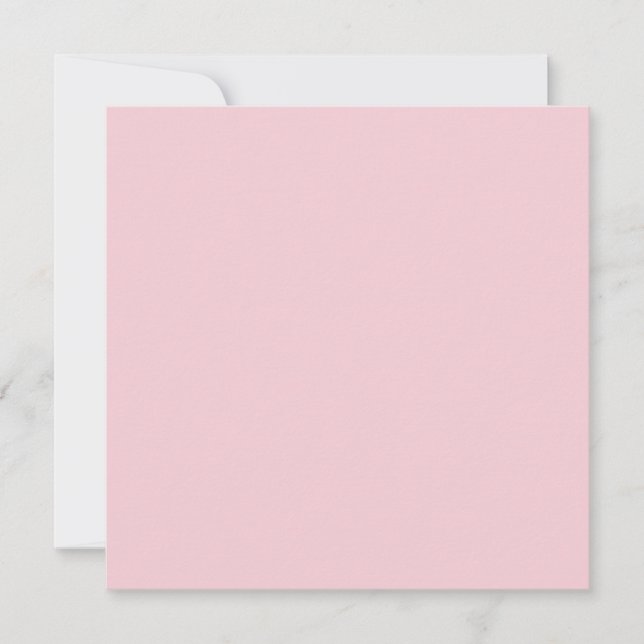 Watermelon Lollipop Pink Solid Colour  Card (Front)