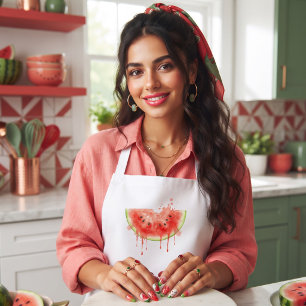 Watermelon Long Apron