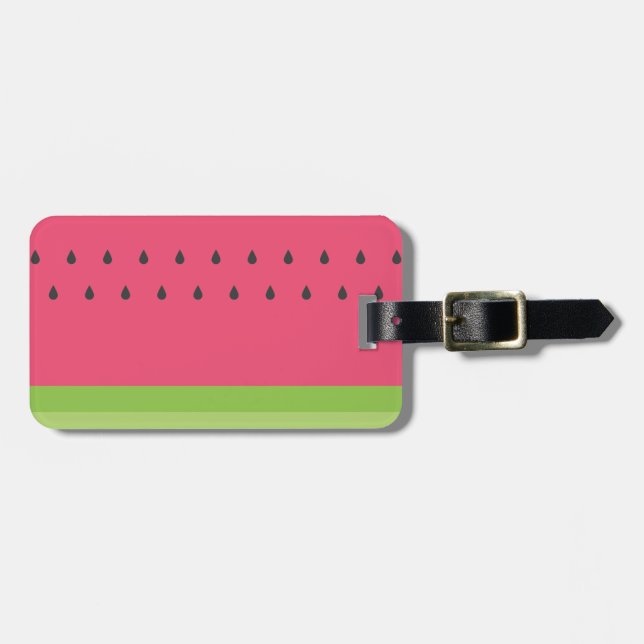 Watermelon Luggage Tag (Front Horizontal)